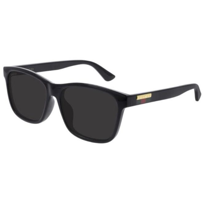 Gucci Sunglasses Mens Sport Rectangular Sunglasses-Black