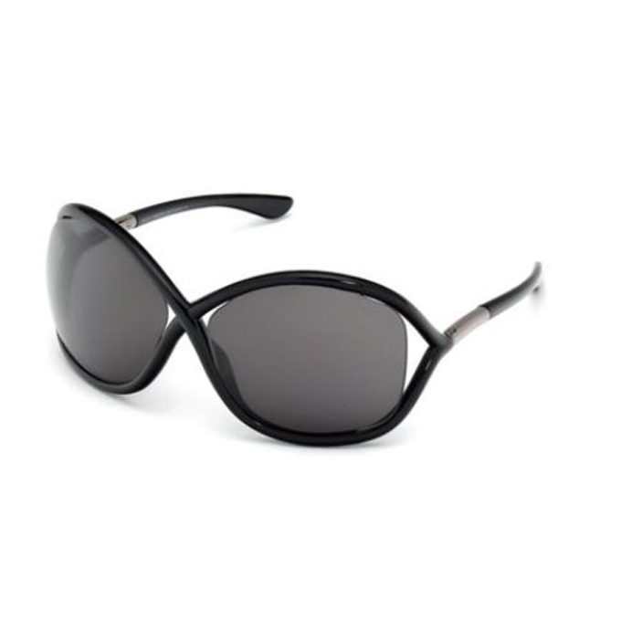 Tom Ford Sunglasses Womens Whitney Polarized Sunglasses-Black