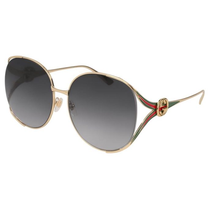 Gucci Sunglasses Womens Oversized Round Sunglasses