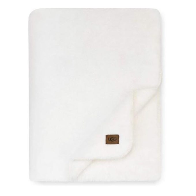 UGG Whitecap Throw-Snow